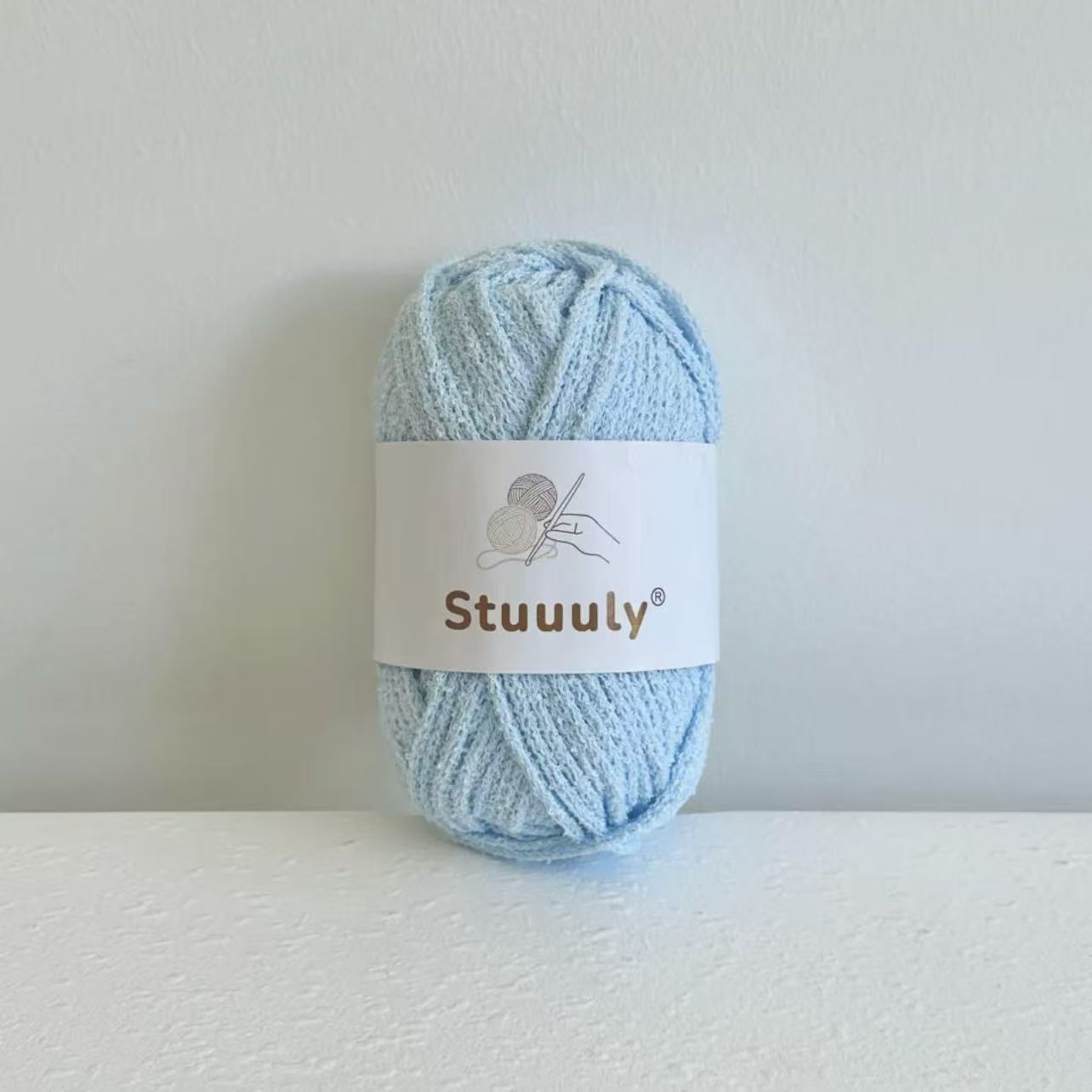 Mori Knot Bubble Yarn 2.5mm Textured Crochet Yarn for Summer Handmade Knitting