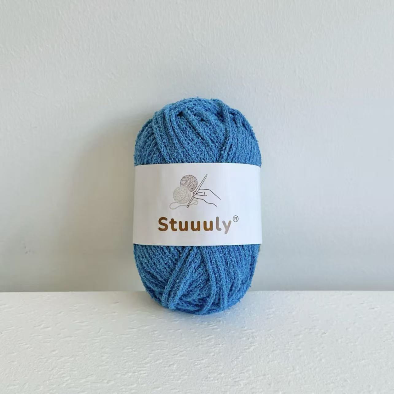 Mori Knot Bubble Yarn 2.5mm Textured Crochet Yarn for Summer Handmade Knitting