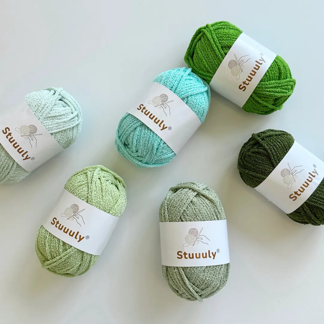 Mori Knot Bubble Yarn 2.5mm Textured Crochet Yarn for Summer Handmade Knitting