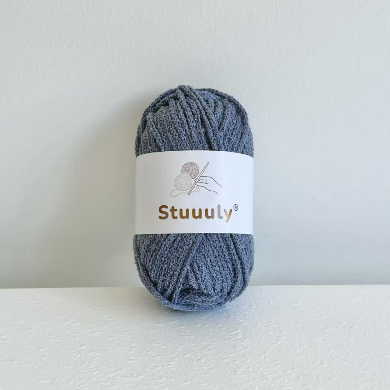 Mori Knot Bubble Yarn 2.5mm Textured Crochet Yarn for Summer Handmade Knitting