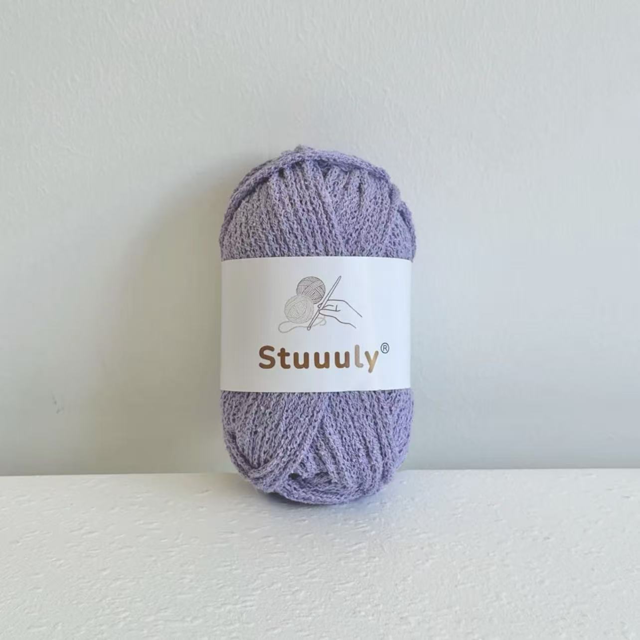 Mori Knot Bubble Yarn 2.5mm Textured Crochet Yarn for Summer Handmade Knitting
