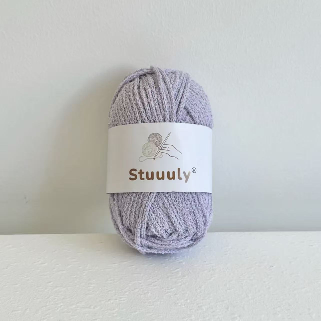 Mori Knot Bubble Yarn 2.5mm Textured Crochet Yarn for Summer Handmade Knitting