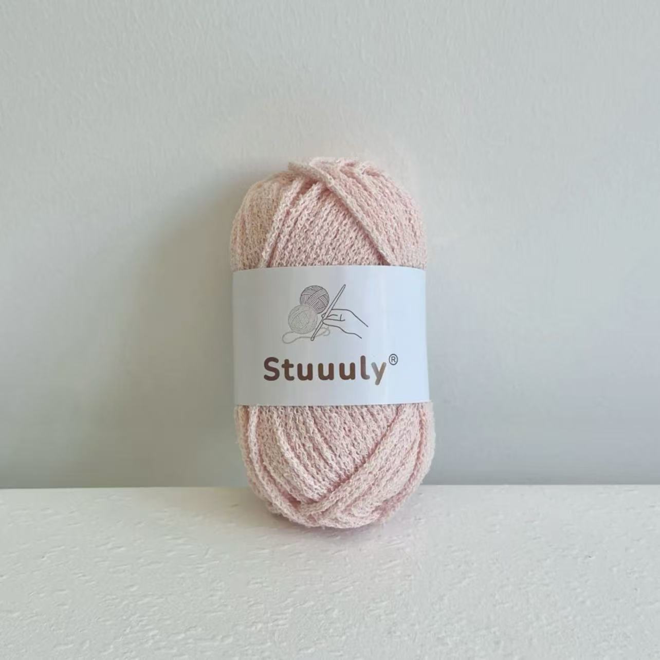 Mori Knot Bubble Yarn 2.5mm Textured Crochet Yarn for Summer Handmade Knitting