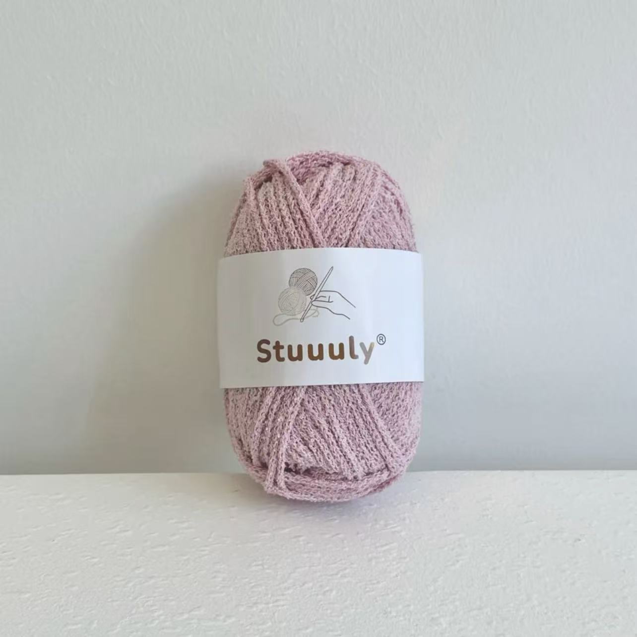 Mori Knot Bubble Yarn 2.5mm Textured Crochet Yarn for Summer Handmade Knitting