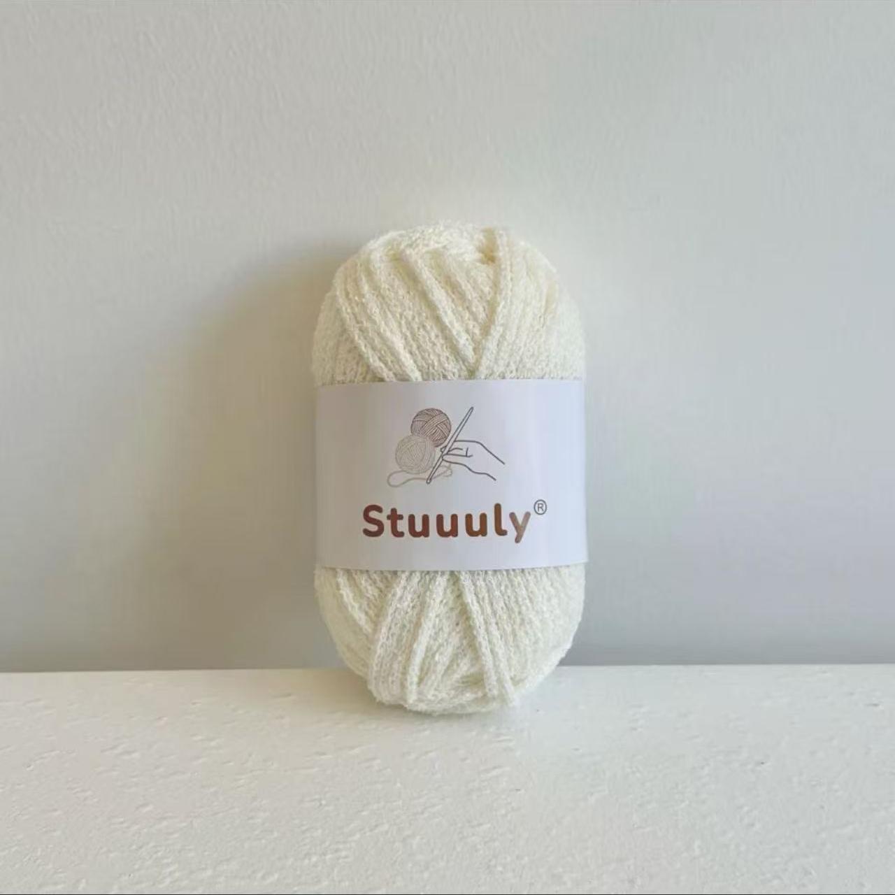 Mori Knot Bubble Yarn 2.5mm Textured Crochet Yarn for Summer Handmade Knitting