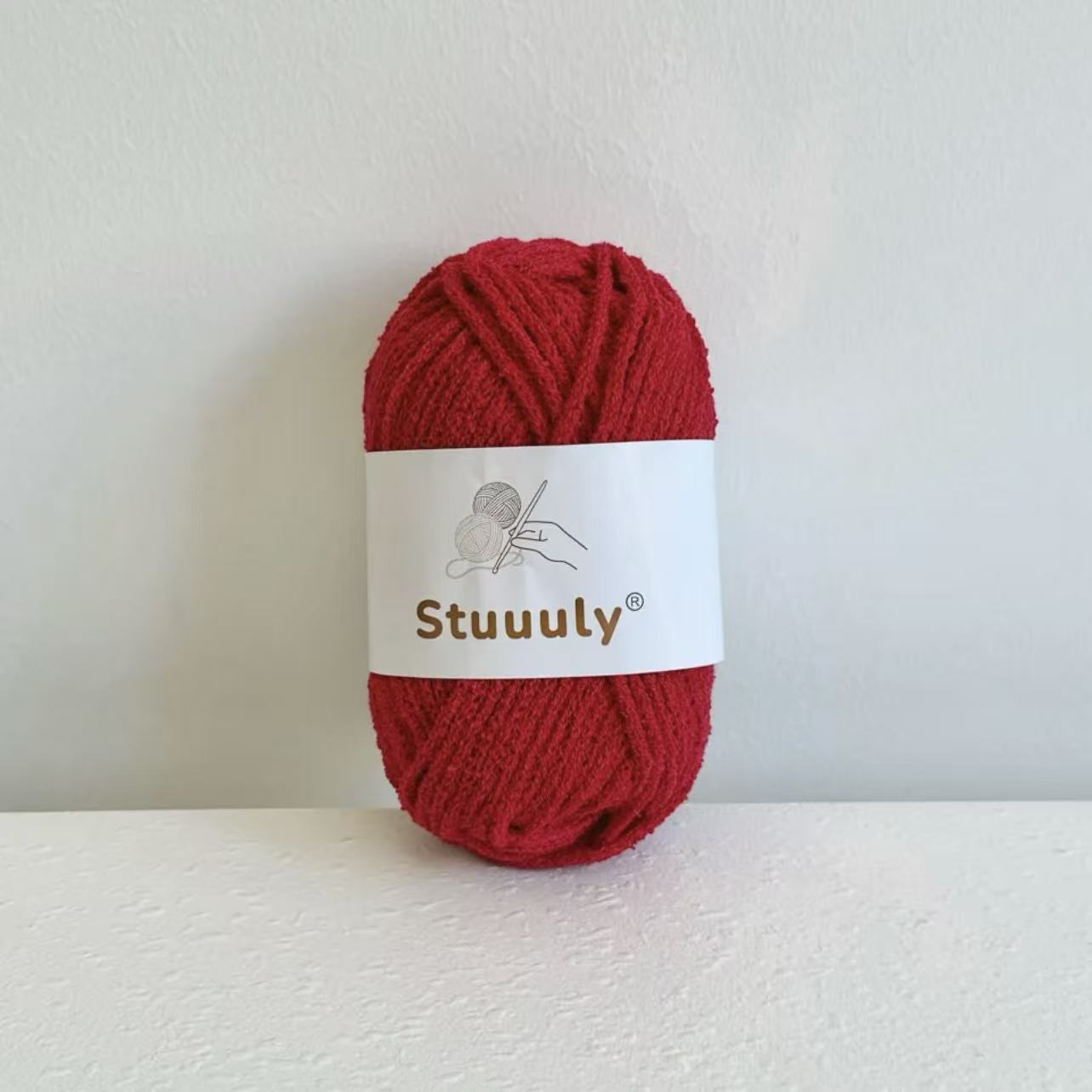Mori Knot Bubble Yarn 2.5mm Textured Crochet Yarn for Summer Handmade Knitting