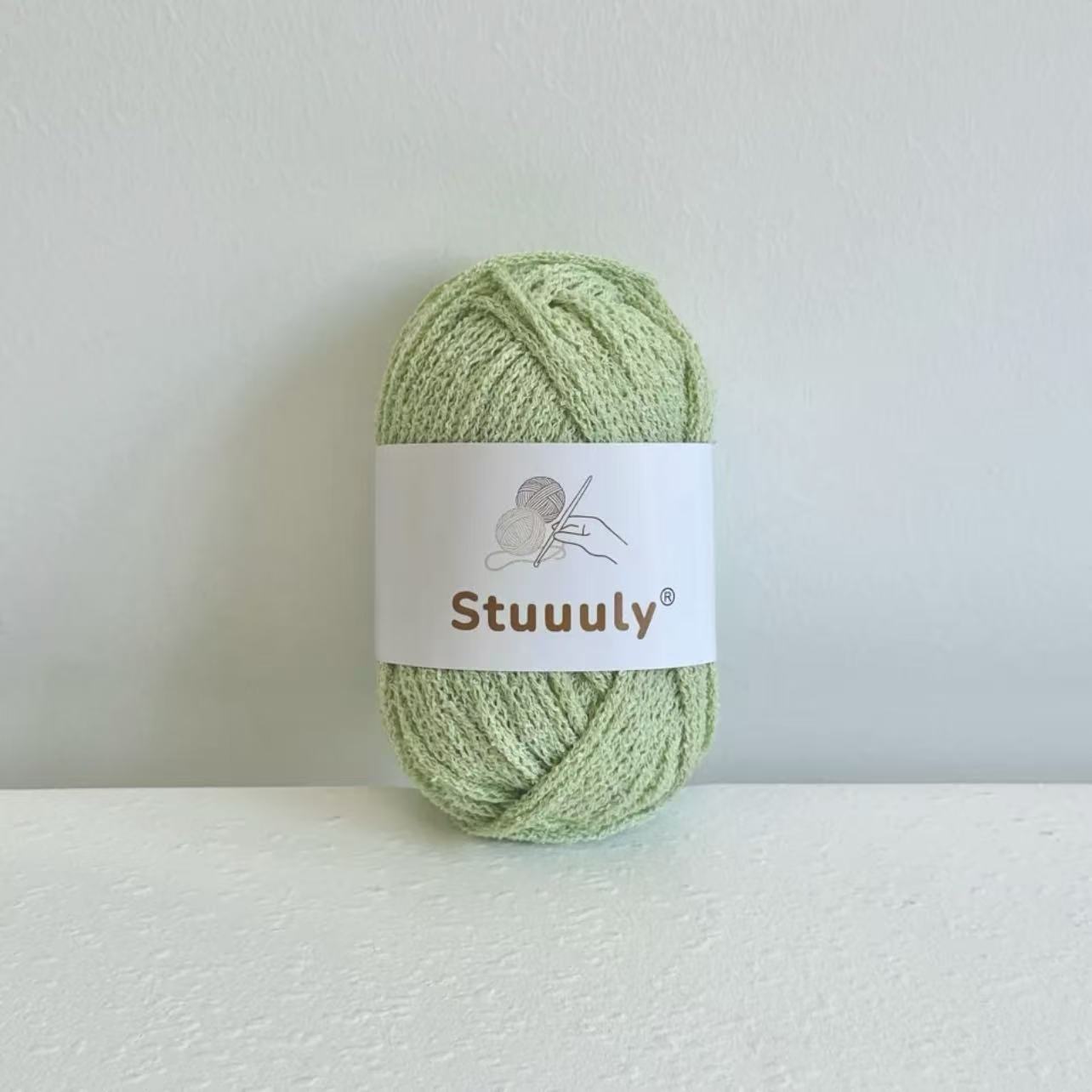 Mori Knot Bubble Yarn 2.5mm Textured Crochet Yarn for Summer Handmade Knitting