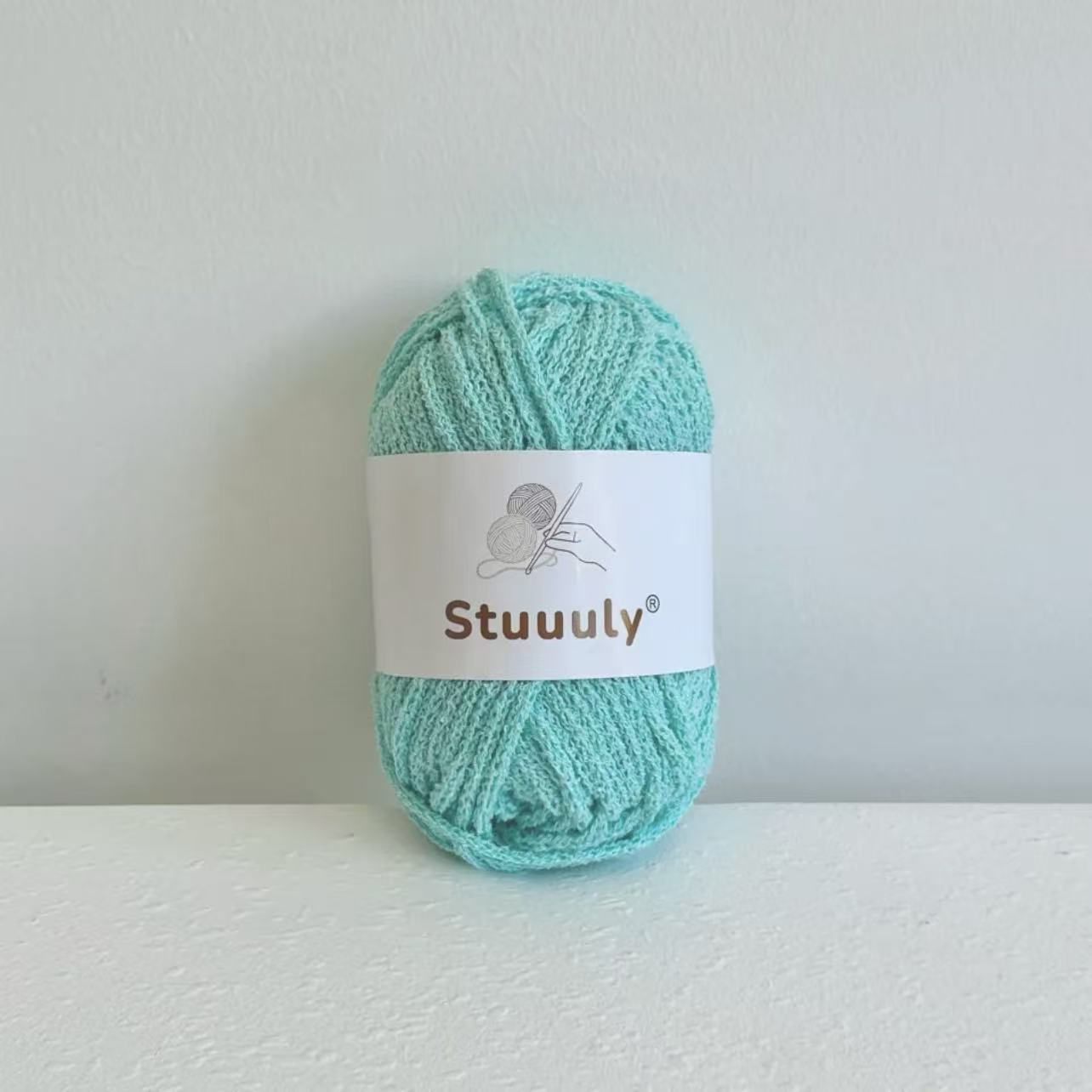 Mori Knot Bubble Yarn 2.5mm Textured Crochet Yarn for Summer Handmade Knitting
