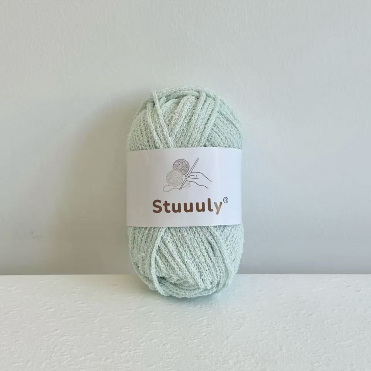 Mori Knot Bubble Yarn 2.5mm Textured Crochet Yarn for Summer Handmade Knitting