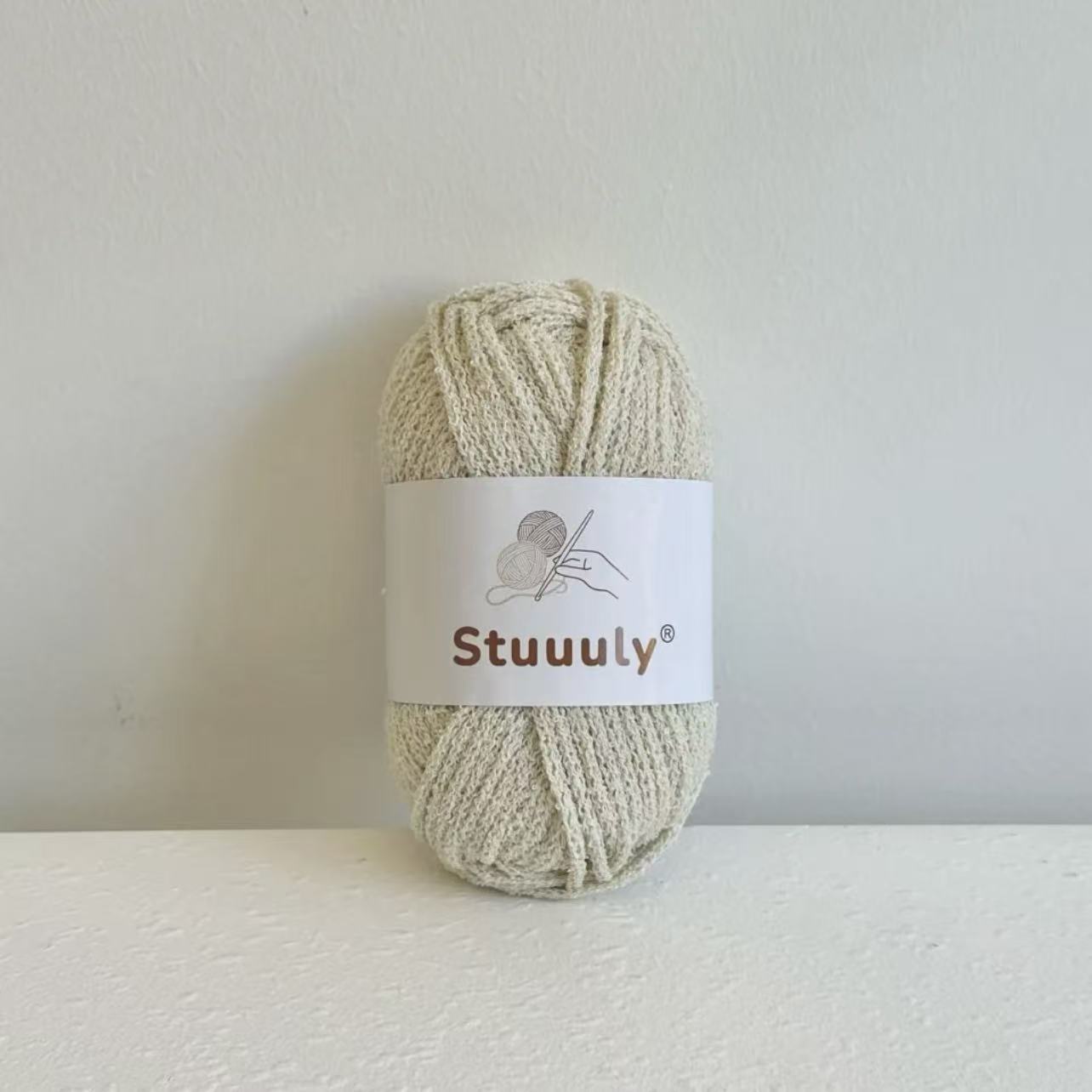 Mori Knot Bubble Yarn 2.5mm Textured Crochet Yarn for Summer Handmade Knitting