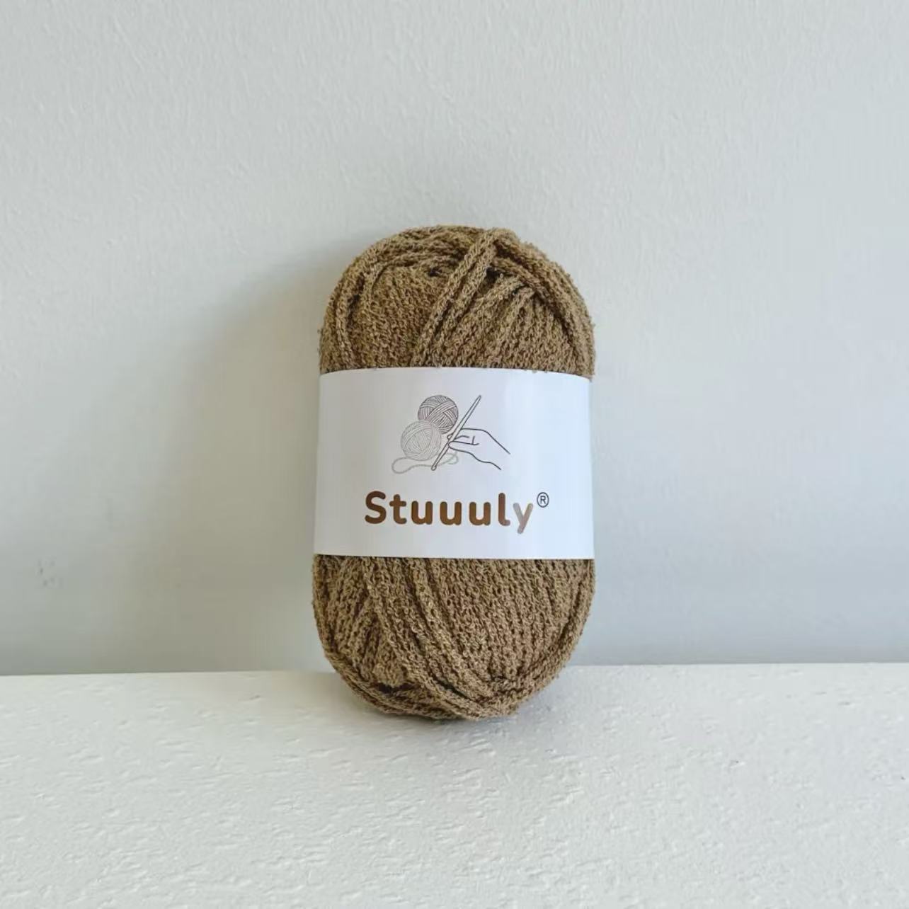 Mori Knot Bubble Yarn 2.5mm Textured Crochet Yarn for Summer Handmade Knitting