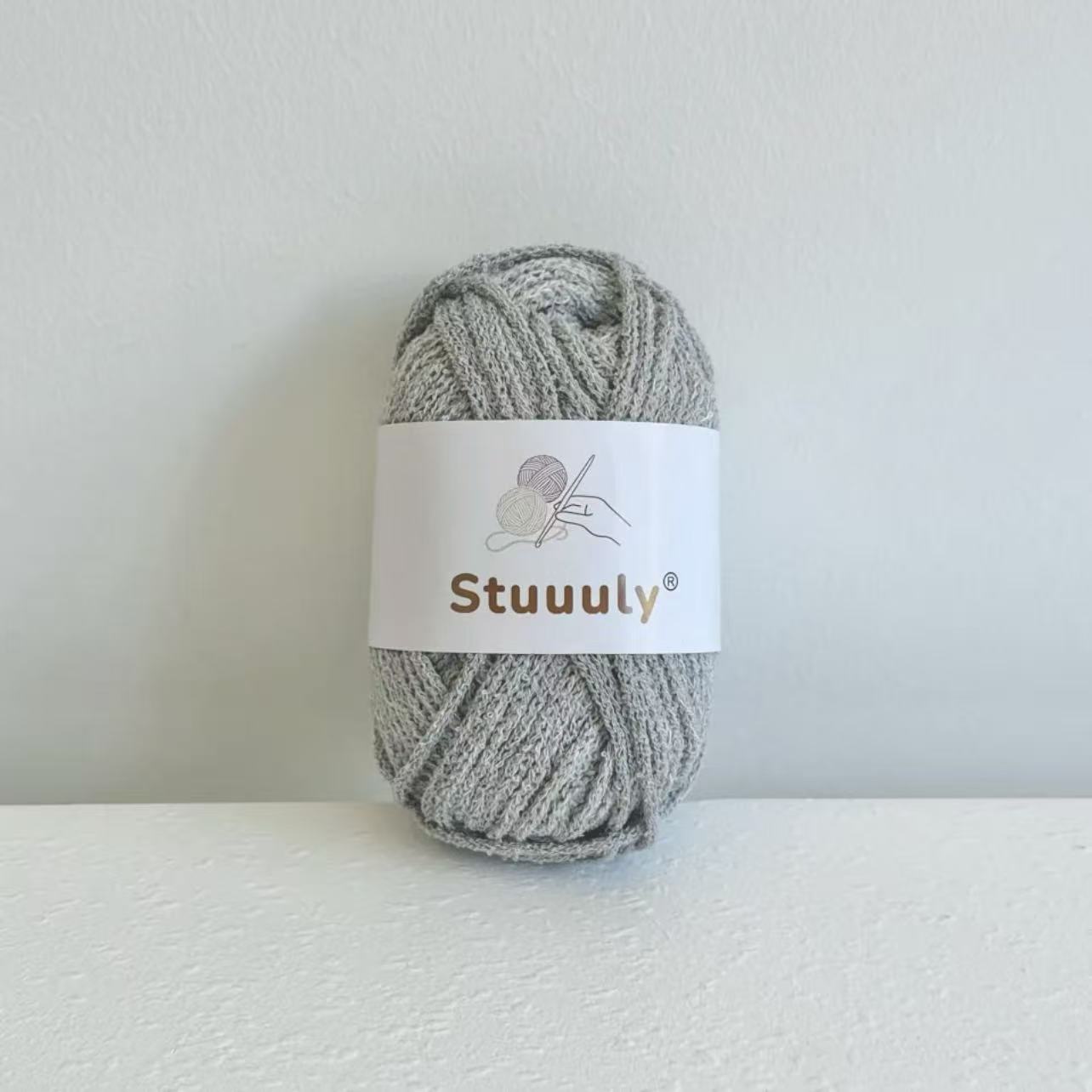 Mori Knot Bubble Yarn 2.5mm Textured Crochet Yarn for Summer Handmade Knitting