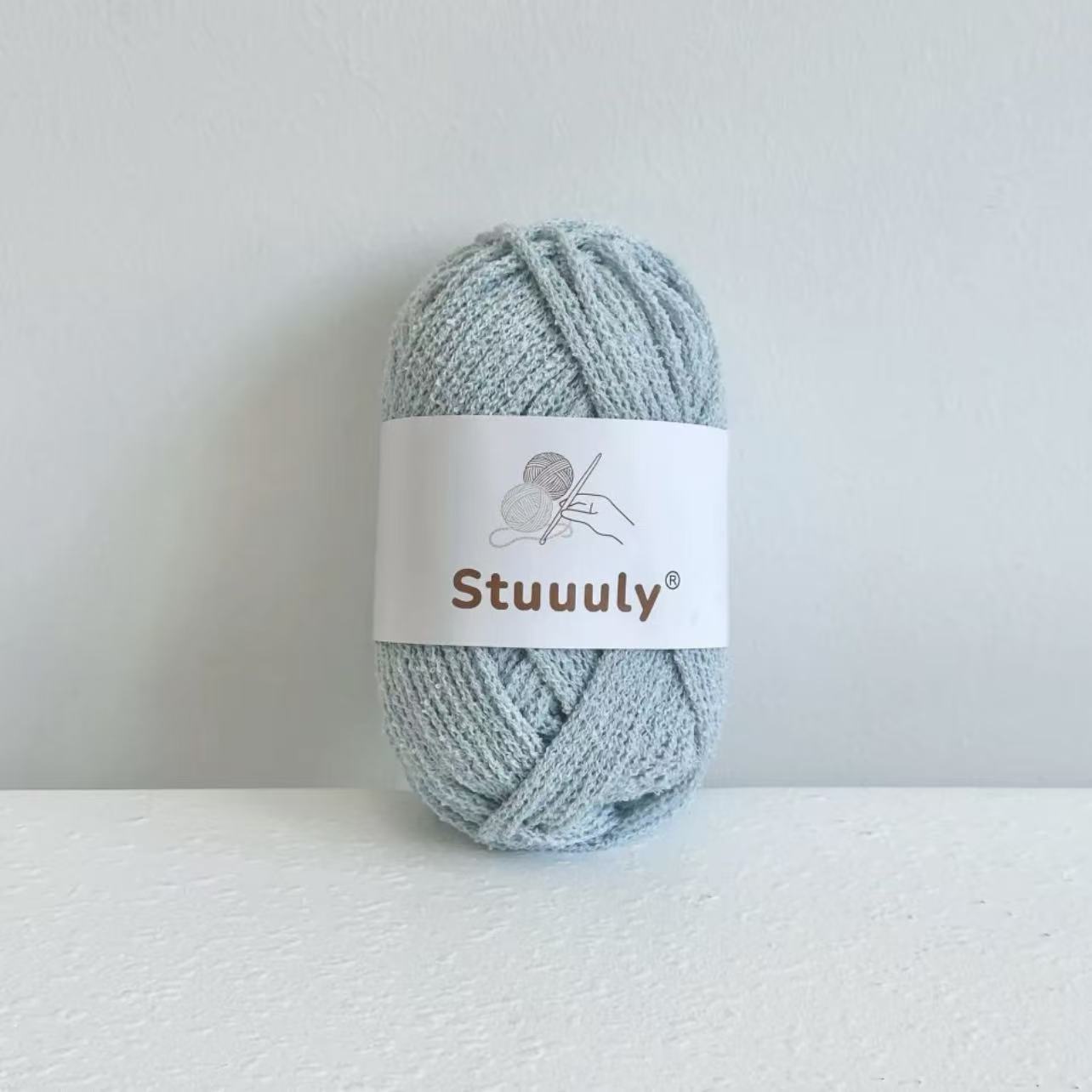 Mori Knot Bubble Yarn 2.5mm Textured Crochet Yarn for Summer Handmade Knitting