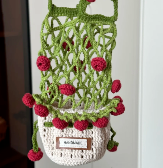 Dual Use Rose Crochet PDF Pattern With Complete Video Tutorial