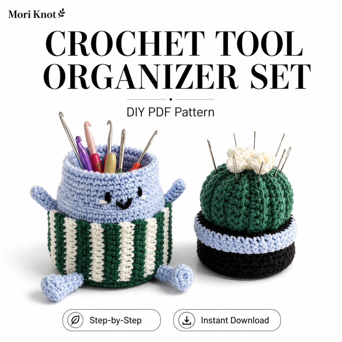 Crochet Tool Organizer Set PDF Pattern