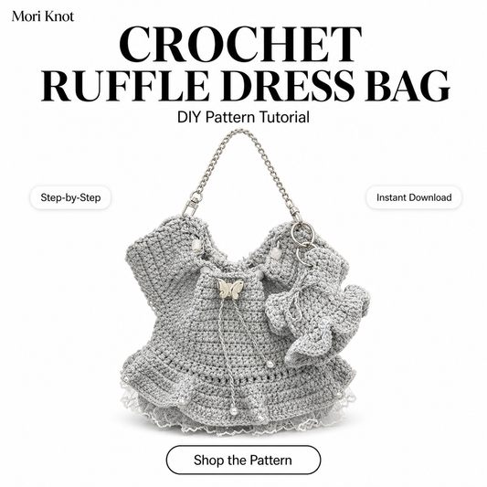 Crochet Bag Digital PDF Pattern With Video Tutorial