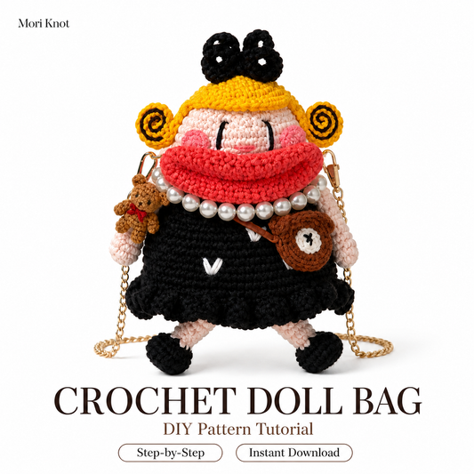 Crochet Doll Bag DIY Video Tutorial