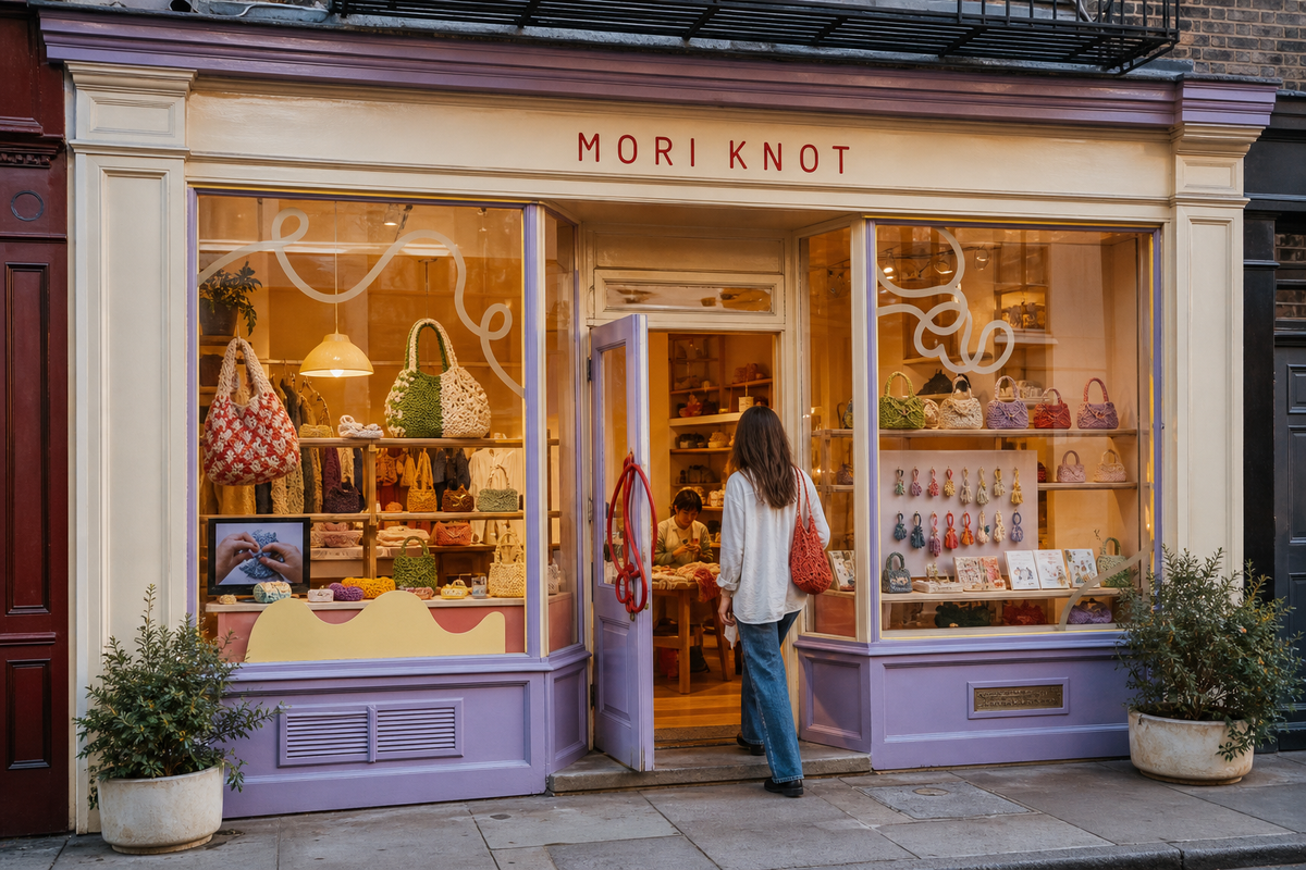 Mori Knot studio storefront